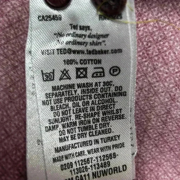 Ted Baker London Long Sleeve Button Down Dress Shirt - Picture 5 of 7